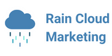 rain cloud marketing logo